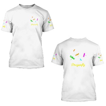 Discover Dragonfly 3D T Shirts