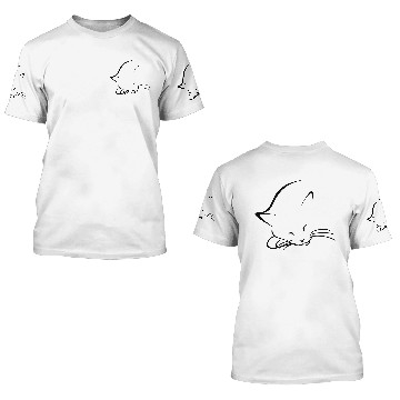 Discover Cat Nap 3D T Shirts