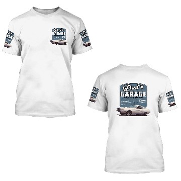 Discover Dad's Garage 1960's 3D T Shirts