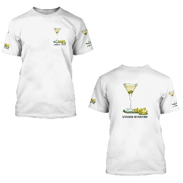 Discover Vodka Martini 3D T Shirts