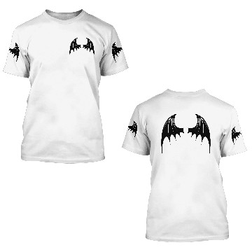 Discover Bat Wings 3D T Shirts