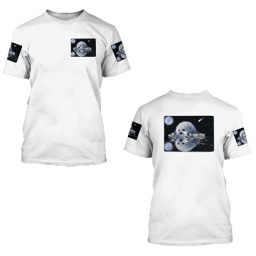 Discover DESTINY HARP SEAL 3D T Shirts