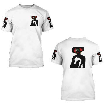 Discover Afrocentric Woman 3D T Shirts