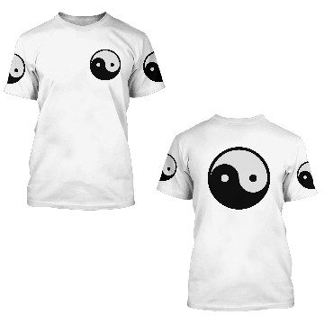 Discover Ying Yang 3D T Shirts