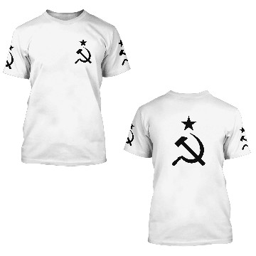 Discover Hammer and Sickle 3D T Shirts