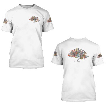 Discover batik tree 3D T Shirts