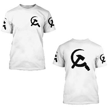 Discover Hammer and Sickle 3D T Shirts