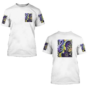 Discover I need space - optical illusion design 3D T Shirts