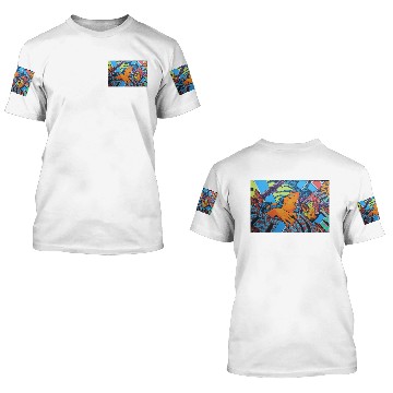 Discover Street Art London Colors Graffiti 3D T Shirts