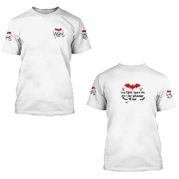 Discover Registered nurse Scary Skull Bat red candle 3D T Shirts