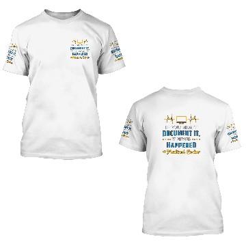 Discover Medical Coder If You Didn't Document It Coding ICD Sleeveless 3D T Shirts