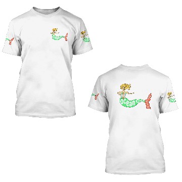 Discover Ocean City, Maryland Mermaid 3D T Shirts