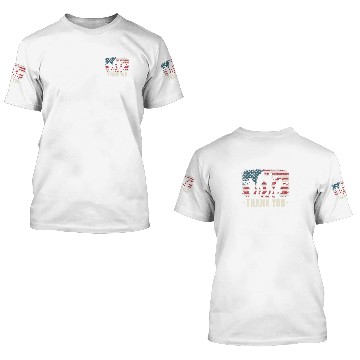 Discover Patriotic American Flag Thank You Veterans Day 3D T Shirts