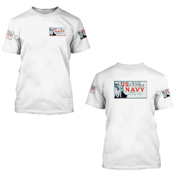 Discover See the World, US Navy (US02162) 3D T Shirts