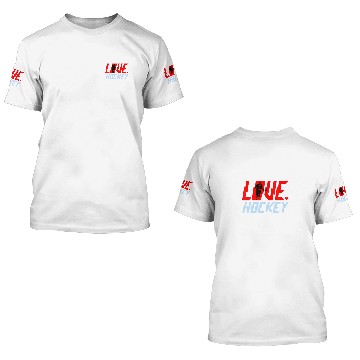 Discover Ice Hockey Love Hockey 3D T Shirts