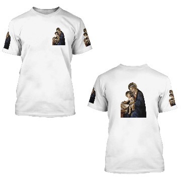 Discover Madonna del Libro 3D T Shirts