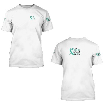Discover Hope Strength Courage Ovarian Cancer Awareness 3D T Shirts