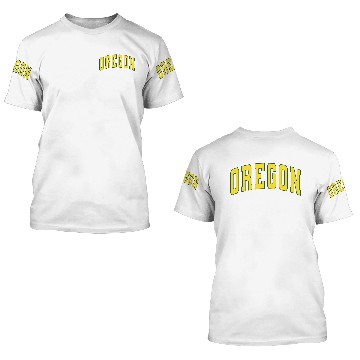 Discover Oregon State Vintage Varsity College Style 3D T Shirts