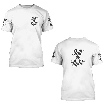 Discover Salt and Light Wo 3D T Shirts