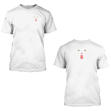 Discover Hissing Cat Golden Eyes Plus-Size 3D T Shirts