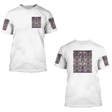 Discover Rustic floral ,vintage pattern,Art nouveau, chic, Plus Size 3D T Shirts