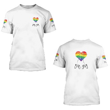 Discover Game Controller Gay Pride Gaming Gaymer Rainbow LG 3D T Shirts