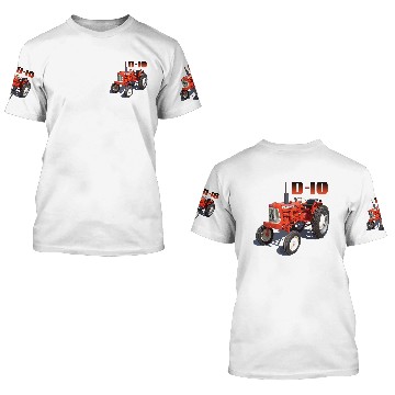 Discover Allis Chalmers D-10 Tractor 3D T Shirts