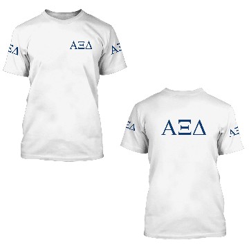 Discover Alpha Xi Delta Lil Big Logo 3D T Shirts