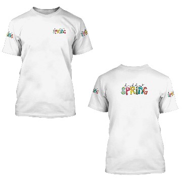 Discover Hello Spring , Happy Spring , Happy Easter 3D T Shirts