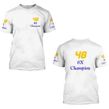 Discover 48 Jimmie Johnson 6X Champion collared 3D T Shirts