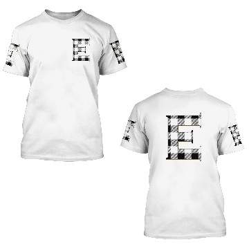 Discover Gingham Check E 3D T Shirts