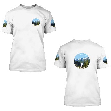 Discover Absaroka-Beartooth Wilderness 3D T Shirts