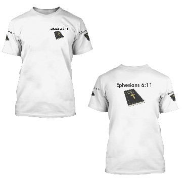 Discover Armor of God Henley   w/Bible 3D T Shirts