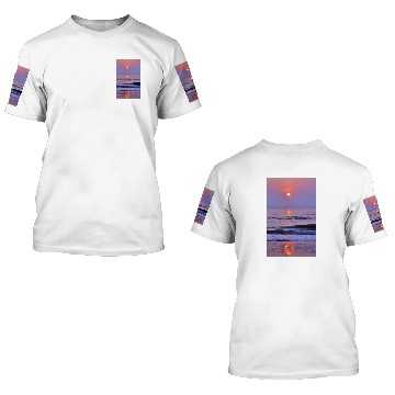 Discover Lavender sun 3D T Shirts