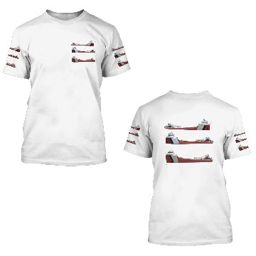 Discover AAA Class Freighters 3D T Shirts