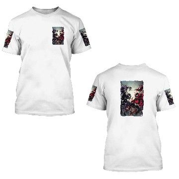 Discover Venom and Carnage Mirror Fight 3D T Shirts