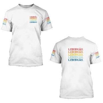 Discover Leberkäs Colored Text Quote Leberkas Meatloaf Gift 3D T Shirts