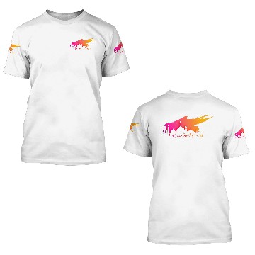 Discover Mosque with Colorful Sky Ramadan Mubarak 3D T Shirts