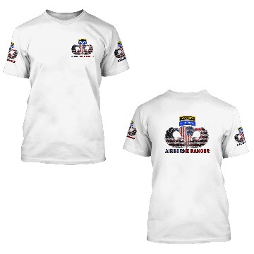 Discover 75th Ranger Regiment “Airborne Ranger” 3D T Shirts