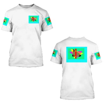Discover Geometric Thought Sleeveless 3D T Shirts