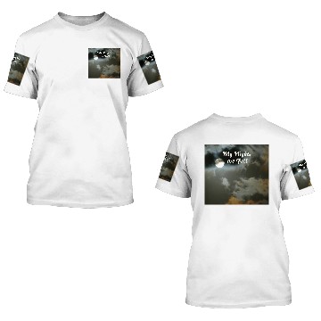 Discover My Nights are Full Moon Night Shift Plus Size 3D T Shirts
