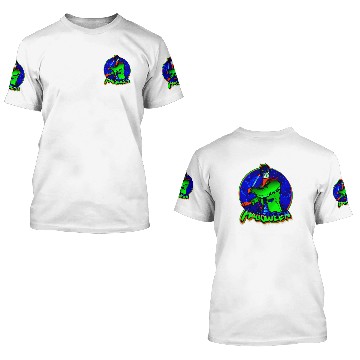 Discover Halloween Horror Mask Zombie Murderer Slasher T-Sh 3D T Shirts