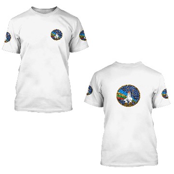 Discover sequin space ship 3D T Shirts