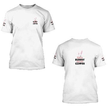 Discover Some Bunny Needs Coffee Cute Vintage Sleeveless 3D T Shirts