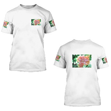 Discover Hawaiian Hibiscus Flower Photo 3D T Shirts