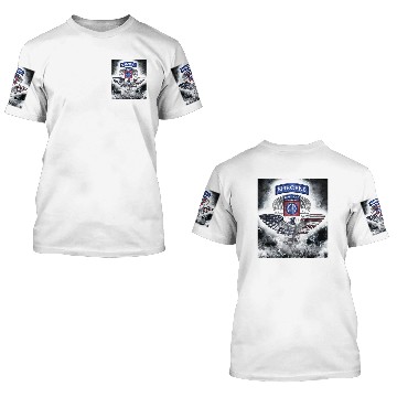 Discover 82nd Airborne Division Explosive Design 3D T Shirts