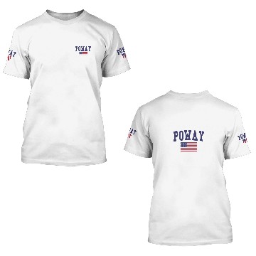 Discover Poway US Flag 3D T Shirts