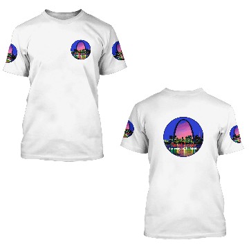 Discover St. Louis Missouri 3D T Shirts