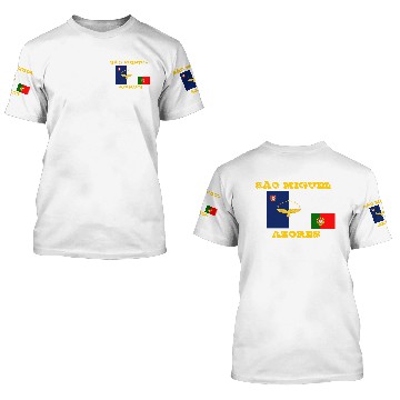 Discover Sao Miguel* Sweat 3D T Shirts