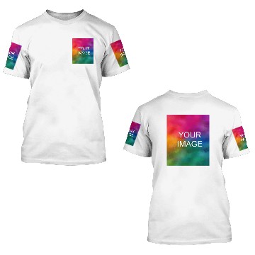 Discover Custom Cardinal Red Add Image Logo Template 3D T Shirts